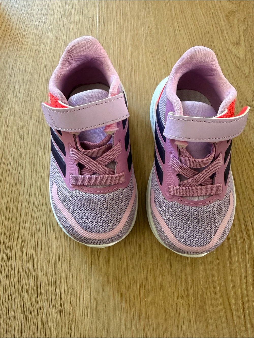 adidas Kids Purple Cloudfoam Sneakers